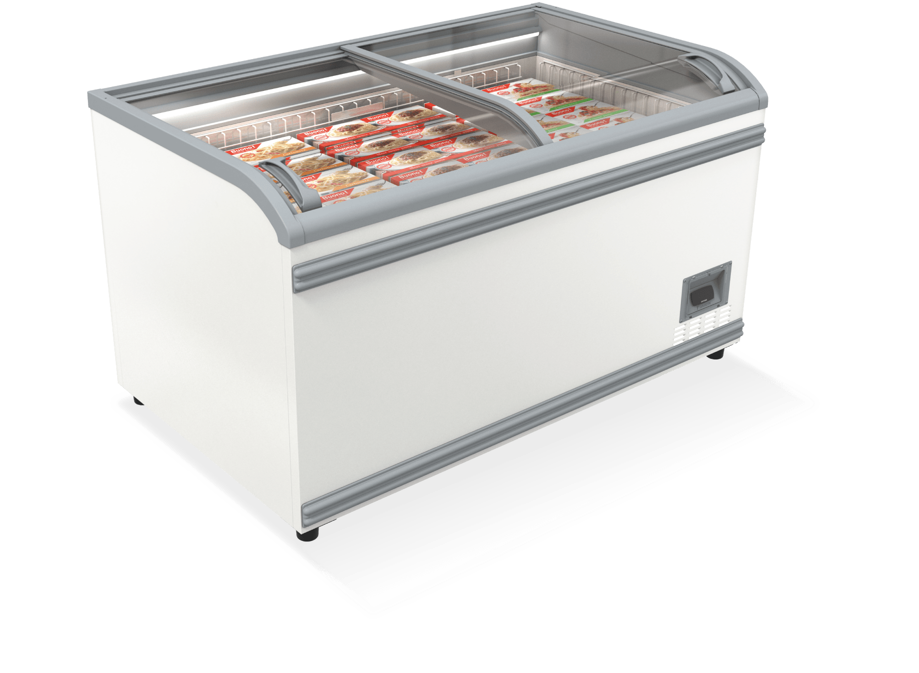 冷凍プラグインショーケース | 中温用エアコン・冷凍冷蔵ユニット